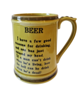 Vintage Beer Stein Enesco  Mid-Century Made in Japan Father&#39;s Day Drinki... - €6,96 EUR