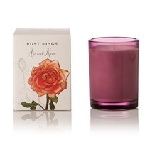 Rosy Rings Fruity Apricot &amp; Rose Botanica Candle 17.5oz - £35.04 GBP