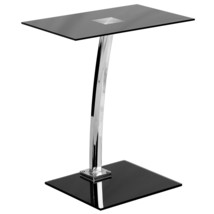 Silk Black Glass Laptop Desk NAN-LT-07-GG - £62.09 GBP