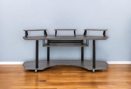 83" Black Music Recording Studio Desk - $23,364.18 MXN