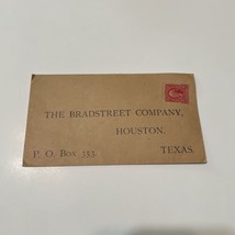 Vintage Envelope The Bradstreet Company Houston Texas - $6.83