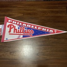 Philadelphia Phillies Pennant Vintage MLB Rico Industries Made in USA NOS - £22.89 GBP