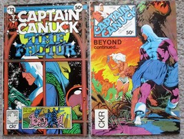 CAPTAIN CANUCK #12 &amp; 14 (Comely Comix 1975 Series) George Freeman art VG-FN - £7.06 GBP