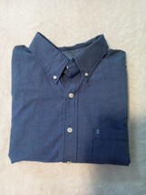 IZOD Classic Button Down Shirt, mens size 2XLT Estate Blue , Box-B, AM - £14.89 GBP