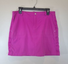 Polo Golf Ralph Lauren Womens Skort Size 10 Hot Pink Lined Pockets Skirt - £19.06 GBP