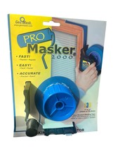 Pro Masker 2000 Masking Tape Applicator Paint Trim  1&quot;-2&quot; Geo Mask - $863.27 MXN