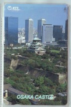 Osaka Castle &amp; Twin Tower V4 Japan NTT Phone Card - £15.33 GBP