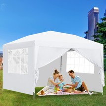 Gdy Canopy Tent, 10&#39;X10&#39; Instant Shelter Portable Outdoor Canopies With 4 - $155.99