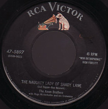 The Ames Brothers - The Naughty Lady Of Shady Lane - £1.58 GBP