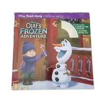 Read-Along Storybook and CD Olaf&#39;s Frozen Adventure Read-Along disney - £3.81 GBP