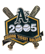 2005 Oakland Athletics Season Ticket Holder Pin MLB Baseball A’s VTG Sou... - $13.66 CAD