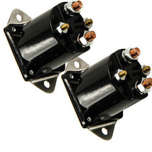 2x 12V Solenoid Switch 1013609 for Club Car fit DS for Precedent Gas Golf Cart - £27.55 GBP