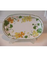 Villeroy &amp; Boch Geranium Pickle Dish Campagna Shape 1748 Germany EUC Non... - $51.25