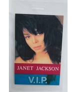 JANET JACKSON - VINTAGE ORIGINAL V.I.P. CONCERT TOUR LAMINATE BACKSTAGE ... - $20.00
