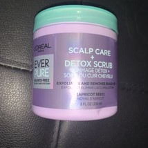 L&#39;Oreal Paris EverPure Sulfate Free Scalp Care + Detox Scrub with apricot seed, - £13.57 GBP
