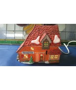 CHOP CHOP SHOP LIGHTED DICKENS VILLAGE HOUSE SHOW ROOM MODEL NOT USED  7... - $109.96 CAD
