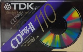Tdk Cd Power Audio Cassette 110 Mins - £8.90 GBP