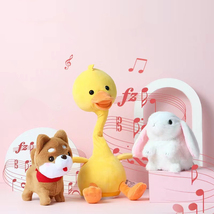 Syrinx Plush Toy Duck for Baby Electronic Stuffed Animal Novelty Gag Kids Favors - £17.15 GBP