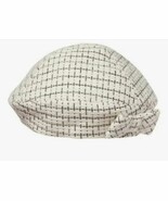 Janie and Jack Black/White Boucle Tweed Beret Hat Girls 4/5 NWT - $46.09 CAD