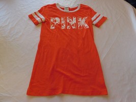 Pink by Victoria&#39;s Secret Ladies Women&#39;s Short Sleeve T Shirt Size XS Bright - £12.06 GBP