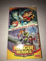 Fisher PRICE-RESCUE Heroes Vhs Underwater NIGHTMARE/EYE Of The Storm VIDEO-RARE - £5.93 GBP