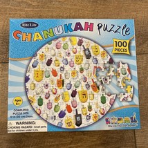 New Chanukah Puzzle 100 Pieces by Rite Lite Chanukah Express Sealed - $7.91