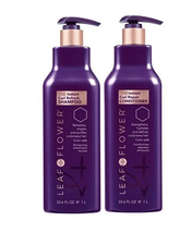 Leaf & Flower Instant Curl Refresh Shampoo & Repair Conditioner Liter Duo