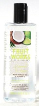 1 Ct Grace Cole 16.91 Oz Fruit Works Coconut &amp; Lime Marula Oil &amp; Vit E Bath Gel - £11.91 GBP