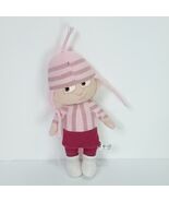 Despicable Me Edith Stuffed Animal 10&quot; Plush Minions Orphan Pink Outfit - $355.34 MXN