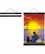 16 Inch Wide Magnetic Poster Hanger Frame, 16X20 16X24 16X22 Wood Frame ... - $15.24 CAD