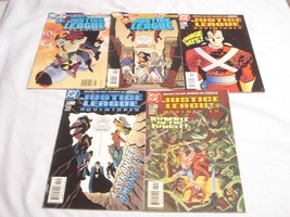 Five Justice League DC Comics Adventures #26, #30, #31 Unlimited #10, #19 VG - £6.38 GBP