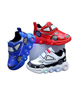 Cartoon Cars Boys LED Lights Sneakers Comfort Toddler Sports Shoes Kids ... - £18.97 GBP