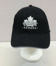 Steel Back Black With White Spell out  Strapback Cotton Ball Cap - $7.92