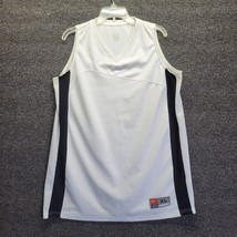 VTG Nike Team Apparel White Basketball Jersey Sz XL - $19.35