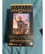 Spartacus VHS Letterboxed Edition 1991 2 Cassette Set New Sealed - €8,47 EUR