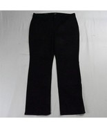 NYDJ 18P Lift Tuck Marilyn Straight Black Stretch Denim Womens Jeans - $27.49