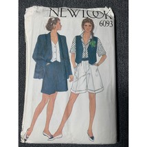 New Look Misses Shorts Jacket Vest Sewing Pattern sz 8-18 4159 - uncut - $10.88