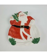 OCI Omnibus Timeless Treasures German Santa Platter 10.5&quot; - £14.64 GBP