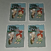 VTG 1990 Mothers Cookies Flintstones Hanna-Barbera 4 Cards Lot Pebbles B... - £12.58 GBP
