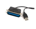 StarTech.com 6 ft. (1.8 m) USB to Parallel Port Adapter - IEEE-1284 - Ma... - $26.95
