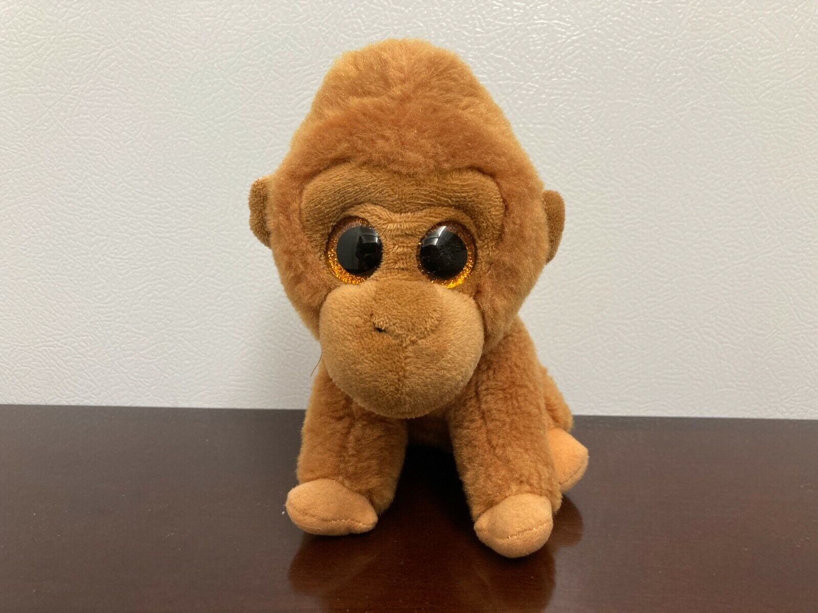 *Monroe* ~ 2015 Ty Beanie Baby ~ 6&quot; Gorilla~ Cute! ~ NHT! ~ Loved ~ - $3.99