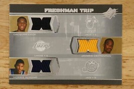 2007-08 SPx Freshman Trip Jersey Patch Morris Almond Daequan Cook F3-ACC Rookie - £7.94 GBP