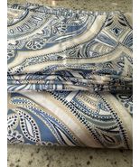 CHARTER CLUB 8pcF/QUEEN DUVET  DAMASK WHITE BLUE NAV TAN 100% COTTON BNWOP - $2,537.35 MXN