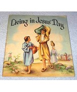 Children&#39;s Christian Reader Book Living in Jesus Day 1948 - $8.08 CAD