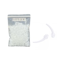 BRITEDENT Intra Oral Impression Mixing Tips Clear Large 100/Pk BSI-1191 - £5.96 GBP