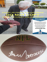 Dan Rooney Pittsburgh Steelers autographed NFL football exact proof Beckett COA - £193.60 GBP