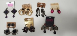 Fashion Dangle  Earrings for any occasions, Black, green, pink, purple, gold - £11.01 GBP