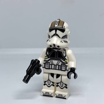 Star Wars The Clone Wars Clone Gunner Minifigure Bricks Toys - $3.49