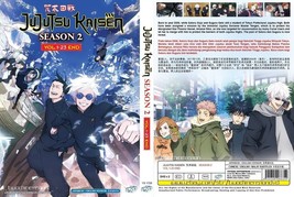 Anime Dvd~Doppiede Inglese~Jujutsu Kaisen Stagione 2(1-23Fine)Tutte Le... - £18.31 GBP
