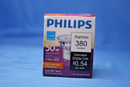Philips LED 50w Warm Glow 4.5w Model 9290013582 380 Lumens 60 htz - £6.68 GBP